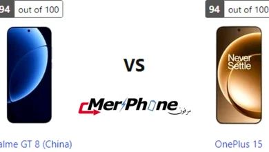 مقارنة نوع منفذ الشحن في Realme GT 8 (China) و OnePlus 15