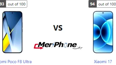 صورة توضح تفاصيل الزوم في Xiaomi Poco F8 Ultra و Xiaomi 17