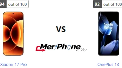 مقارنة صندوق الهاتف لـ Xiaomi 17 Pro و OnePlus 13