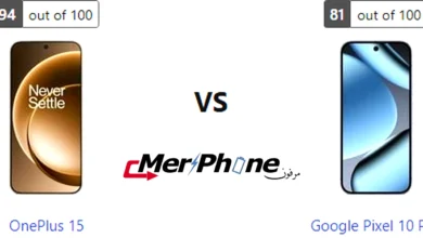 صورة توضح دعم شريحة الاتصال في OnePlus 15 و Google Pixel 10 Pro