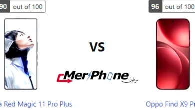 صورة توضح الكتيبات المرفقة مع ZTE Nubia Red Magic 11 Pro Plus و Oppo Find X9 Pro