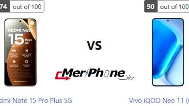 مقارنة الكاميرات الخلفية في Xiaomi Redmi Note 15 Pro Plus 5G و Vivo iQOO Neo 11 (China)