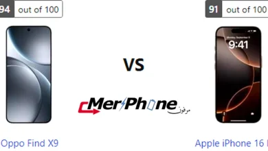 تصميم Oppo Find X9 بجانب تصميم Apple iPhone 16 Pro