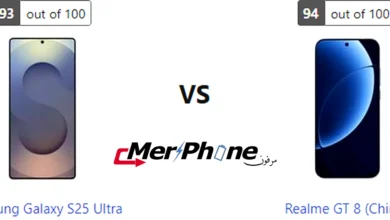 مقارنة خيارات تعديل الصور في Samsung Galaxy S25 Ultra و Realme GT 8 (China)