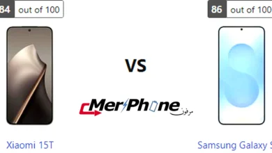 صورة توضح سرعة استجابة الشاشة في Xiaomi 15T و Samsung Galaxy S25