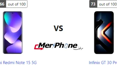 صورة توضح وضع التصوير الليلي في Xiaomi Redmi Note 15 5G و Infinix GT 30 Pro