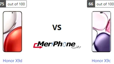 صورة توضح دعم الذاكرة الخارجية في Honor X9d و Honor X9c