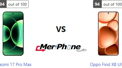 صورة توضح زجاج الحماية في Xiaomi 17 Pro Max و Oppo Find X8 Ultra