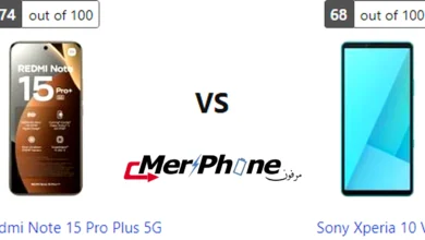 صورة توضح وضع التصوير الليلي في Xiaomi Redmi Note 15 Pro Plus 5G و Sony Xperia 10 VII