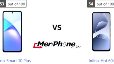 صورة توضح سرعة استجابة الشاشة في Infinix Smart 10 Plus و Infinix Hot 60i