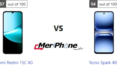 مقارنة تفاصيل التصنيع في Xiaomi Redmi 15C 4G و Tecno Spark 40C