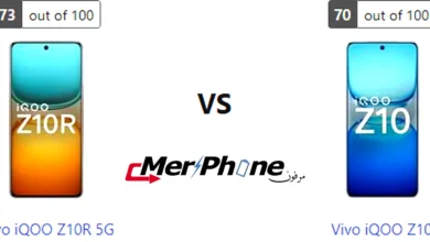 مقارنة جودة المواد المستخدمة في Vivo iQOO Z10R 5G و Vivo iQOO Z10