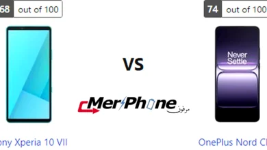 صورة توضح الثيمات المتاحة لـ Sony Xperia 10 VII و OnePlus Nord CE5