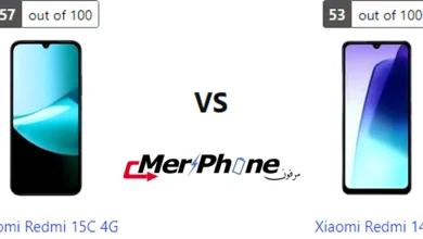 مقارنة الويدجت في الشاشة الرئيسية لـ Xiaomi Redmi 15C 4G و Xiaomi Redmi 14C
