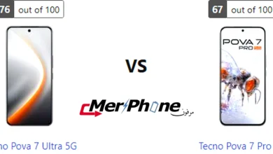 صورة توضح التنقل بالإيماءات في Tecno Pova 7 Ultra 5G و Tecno Pova 7 Pro 5G