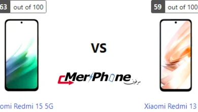 توزيع الأزرار والمنافذ في Xiaomi Redmi 15 5G و Xiaomi Redmi 13 5G