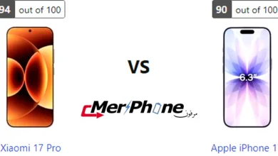 مقارنة شكل السماعات الخارجية في Xiaomi 17 Pro و Apple iPhone 17