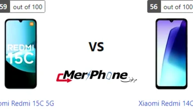 صورة توضح مقارنة المواصفات بين Xiaomi Redmi 15C 5G و Xiaomi Redmi 14C 5G