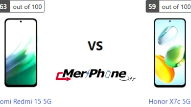 مقارنة تشبع الألوان في الفيديو لـ Xiaomi Redmi 15 5G و Honor X7c 5G