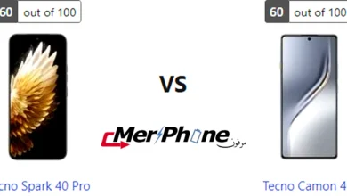 مقارنة وضع البورتريه بين Tecno Spark 40 Pro و Tecno Camon 40