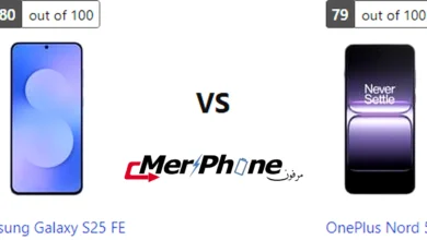 مقارنة جودة المواد المستخدمة في Samsung Galaxy S25 FE و OnePlus Nord 5
