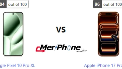 مقارنة واجهة المستخدم في Google Pixel 10 Pro XL و Apple iPhone 17 Pro Max