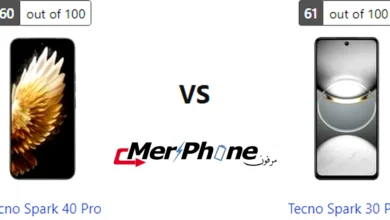 مقارنة سرعة الغالق في الكاميرا لـ Tecno Spark 40 Pro و Tecno Spark 30 Pro