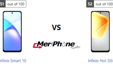 مقارنة التايم لابس في Infinix Smart 10 و Infinix Hot 50i