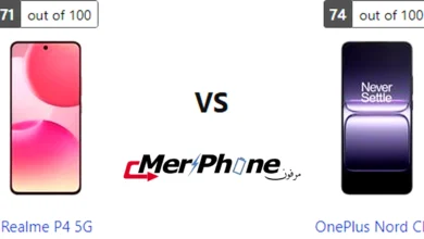 مقارنة لقطة الشاشة المطولة في Realme P4 5G و OnePlus Nord CE5