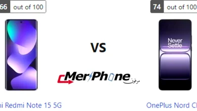 صورة توضح التصوير البطيء في Xiaomi Redmi Note 15 5G و OnePlus Nord CE5