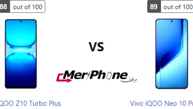 رسم بياني لأداء المعالج في Vivo iQOO Z10 Turbo Plus و Vivo iQOO Neo 10 Pro Plus