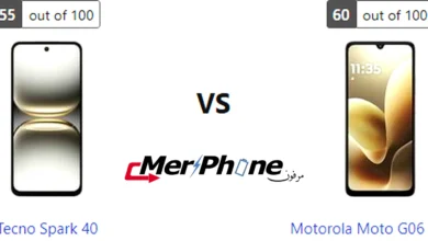 مقارنة سرعة الغالق في الكاميرا لـ Tecno Spark 40 و Motorola Moto G06 Power