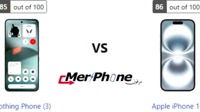 مقارنة بروز الكاميرا في Nothing Phone (3) و Apple iPhone 16