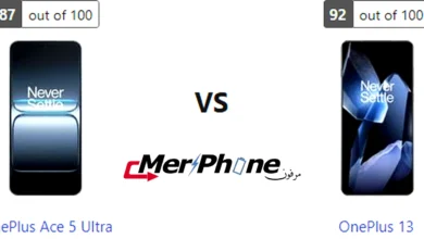 صورة توضح واجهة تطبيق الكاميرا لـ OnePlus Ace 5 Ultra و OnePlus 13