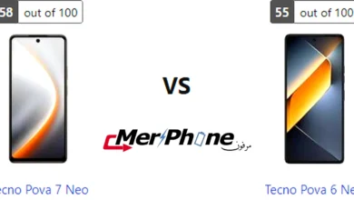 صورة توضح التنقل بالإيماءات في Tecno Pova 7 Neo و Tecno Pova 6 Neo