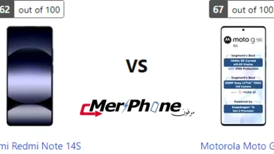 مقارنة سرعة الغالق في الكاميرا لـ Xiaomi Redmi Note 14S و Motorola Moto G96
