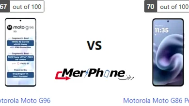 مقارنة وضع البورتريه بين Motorola Moto G96 و Motorola Moto G86 Power 5G
