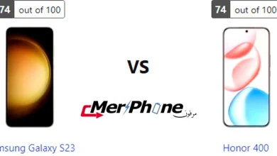 مقارنة المشاركة السريعة في Samsung Galaxy S23 و Honor 400