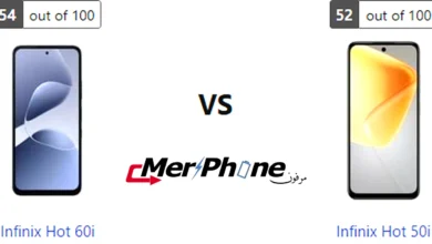 صورة توضح نصوع الألوان في شاشة Infinix Hot 60i و Infinix Hot 50i