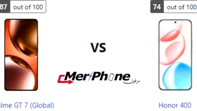 مقارنة ألوان البشرة في الكاميرا بين Realme GT 7 (Global) و Honor 400