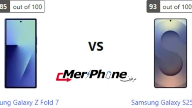 مقارنة جودة الصوت في الفيديو لـ Samsung Galaxy Z Fold 7 و Samsung Galaxy S25 Ultra