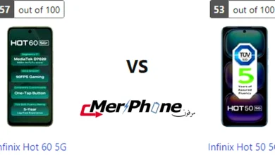 صورة توضح الثيمات المتاحة لـ Infinix Hot 60 5G و Infinix Hot 50 5G