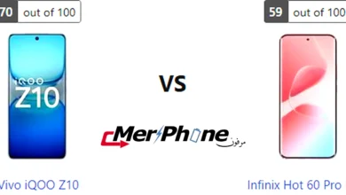 صورة توضح الثيمات المتاحة لـ Vivo iQOO Z10 و Infinix Hot 60 Pro Plus