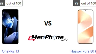 مقارنة دقة التفاصيل في الشاشة بين OnePlus 13 و Huawei Pura 80 Pro