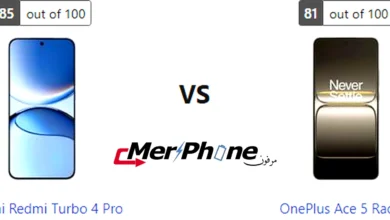 صورة توضح شعار الشركة على Xiaomi Redmi Turbo 4 Pro و OnePlus Ace 5 Racing