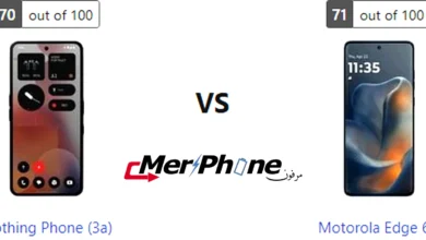 صورة توضح التفاصيل الدقيقة في الصور لـ Nothing Phone (3a) و Motorola Edge 60