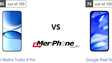 صورة توضح دعم الجيل الخامس 5G في Xiaomi Redmi Turbo 4 Pro و Google Pixel 9a