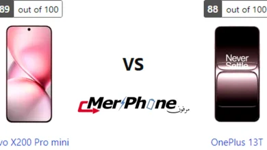 مقارنة لقطة الشاشة المطولة في Vivo X200 Pro mini و OnePlus 13T