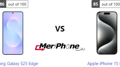مقارنة استنساخ التطبيقات في Samsung Galaxy S25 Edge و Apple iPhone 15 Pro