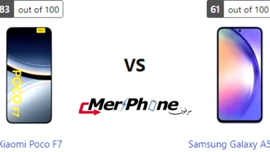 صورة توضح وضع التصوير الليلي في Xiaomi Poco F7 و Samsung Galaxy A54 5G